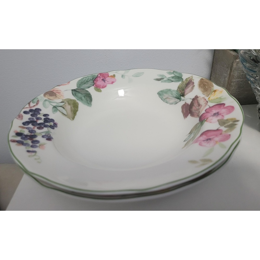 Charter Club Home Wild Flowers Soup or Salad Bowls‎